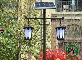 仿古太陽能庭院燈
