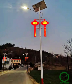 1.6米中國夢中國結路燈發光掛件